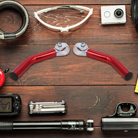 Bicycle Bar End, Auxiliary Handlebar, Lightweight Aluminum Alloy Bicycle Handlebar End, Corrosion Resistant, Stable, Strong Durable, Anti-Slip, Easy Installation, Elegant Design, Compatible with 0.9