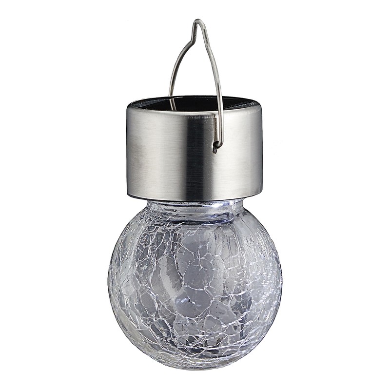 Cepewa Solar Lights Crackle 6 x 11 cm Set of