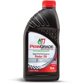 PENN GRADE 1, 71396, Monograde High Performance Oil SAE 30, 1 Quart (4 Pack)