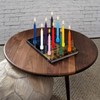 Mega Candles 40 pcs Unscented Assorted Colors Exquisite Mini Taper
