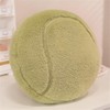 Ueiwffzo Ball Cushion Round 35 cm Plush Cushion Soft Basketball