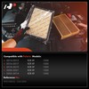 A-Premium 2-PC Engine Air Filter - Compatible with Polaris RZR