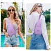 Small Initial Sling Bag for Women Crossbody Bags Fanny Pack