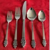 Oneida Deluxe 18/8 stainless Nordic Crown 5 piece place setting