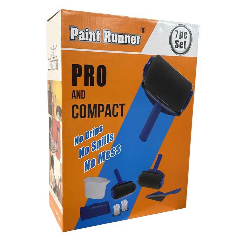 PAINT RUNNER® a registered trademark, 7pc set - A self-contained