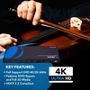 OREI 4K HDMI Matrix Switch 4 X 2, Switcher 18G