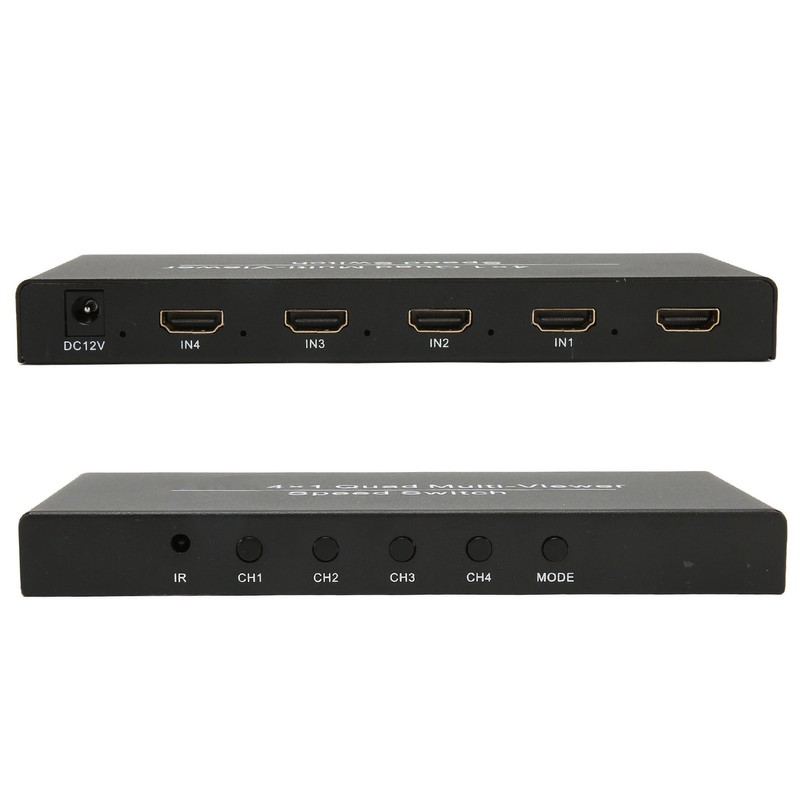 4X1 HD Multimedia Interface Multi Switcher 4 in 1 Out