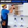 XINQIAO Third Hand Tool Support System, Premium Steel Telescoping Pole