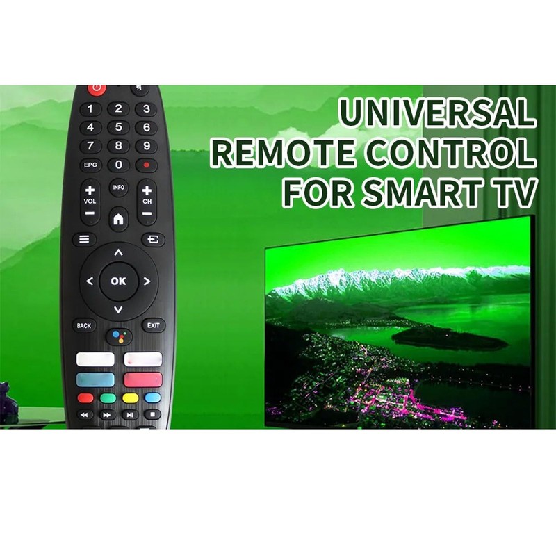 Voice Control Smart TV Remote Replacement for BLAUPUNKT, SANSUI, ORCA,