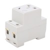 Power Socket 5 Hole 250V Durable Material Stable Sockets Safe