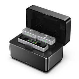 Ulanzi AM18 Wireless Lavalier Microphone System Audio with Long Battery Life