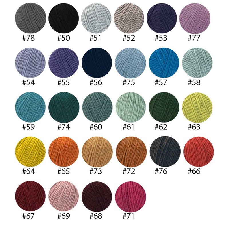 50 g Pascuali Puno, 70% Cotton (Organic), 30% Alpaca Wool,