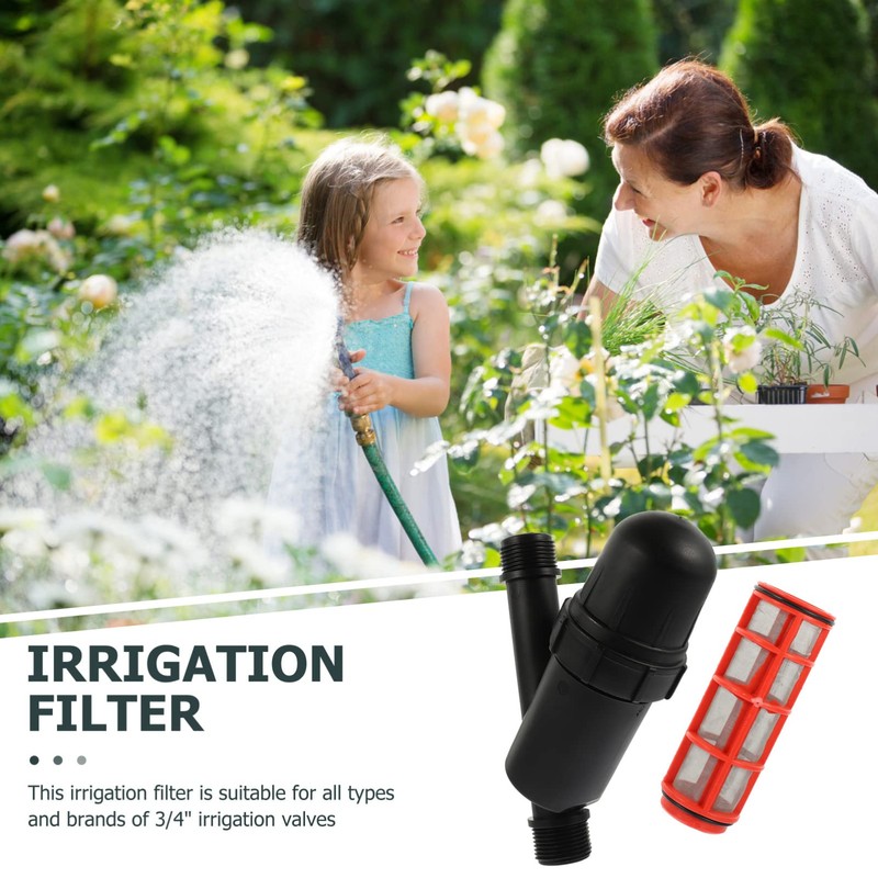 Kisangel Y Shape 1 Inch Irrigation Sprayer Mesh Filter for