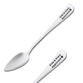 Grapefruit Spoon Engraved Anniversary Spoons for Couples Wife Girlfriend Fruit Themed Gifts for Women Grandma Mom Fruit Spoons for Adults Kids Grapefruit Gifts for Women Fruits Spoon for Kiwi Melon