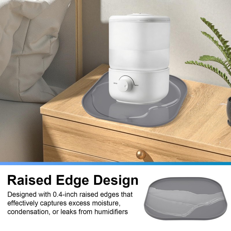 Silicone Humidifiers Drip Tray for LEVOIT, Dreo, ASAKUKI, Homvana Humidifiers,