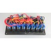 Pactrade Marine Car RV Boat Truck 8 Gang Blue LED