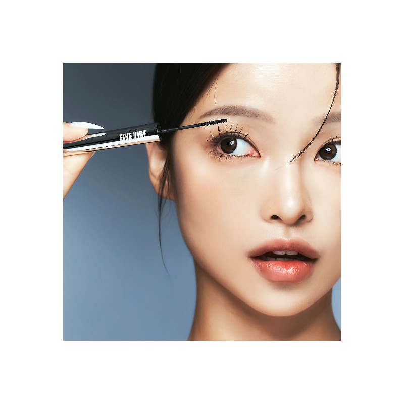 FIVE VIBE Extra Slim Curl Up Mascara 2.5g - Brown