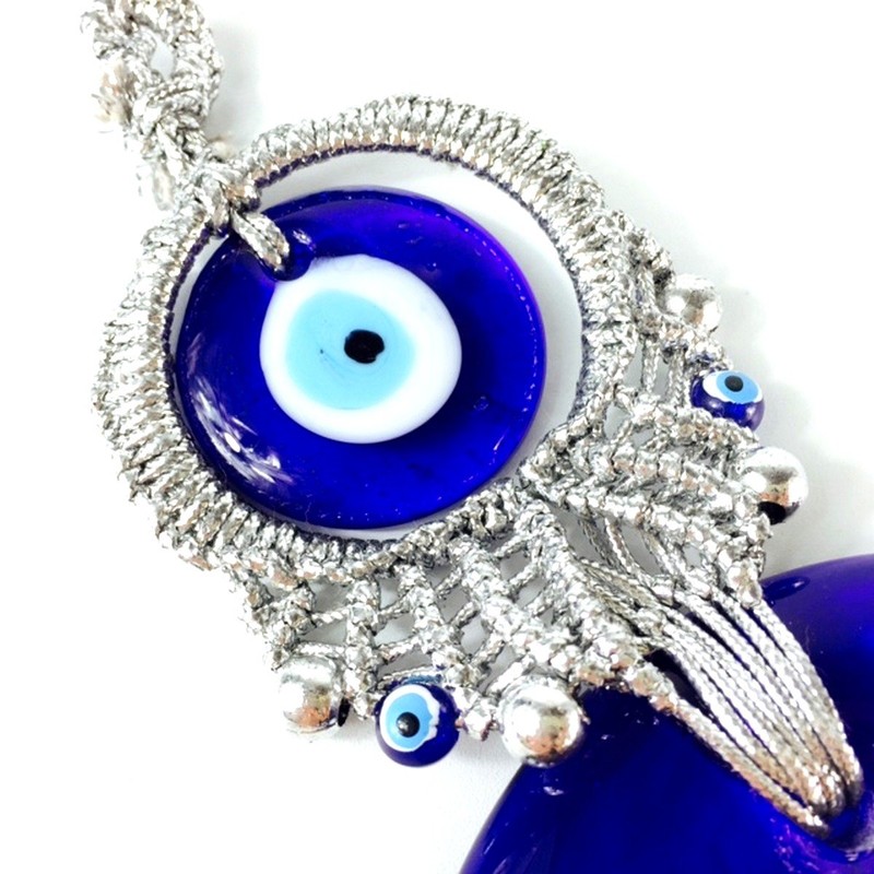 Nazar Bonjou Ornament (L) Evil Eye Turkish Amulet Decor Wall