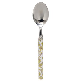 Kawaii 080789 Chou Chou Cutlery Series Dessert Spoon, Clover, Green