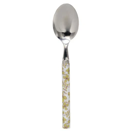 Kawaii 080789 Chou Chou Cutlery Series Dessert Spoon, Clover, Green