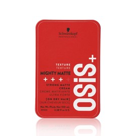 Schwarzkopf Professional OSIS - Mighty Matte Cera Ultra Fuerte 100 ml, Crema de Estilo de Fijación Fuerte, para Peinar, Gran Textura y Definición, Acabado Mate, Remoldeable, Fácil de Aplicar y de Eliminar