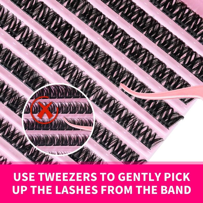 RITALASH Lash Clusters DIY Cluster Lashes Fluffy Volume Eyelash Clusters