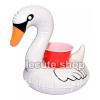 Inflatable Inflable Salvavida Cisne Blanco Portavaso Alberca Jacuzzi