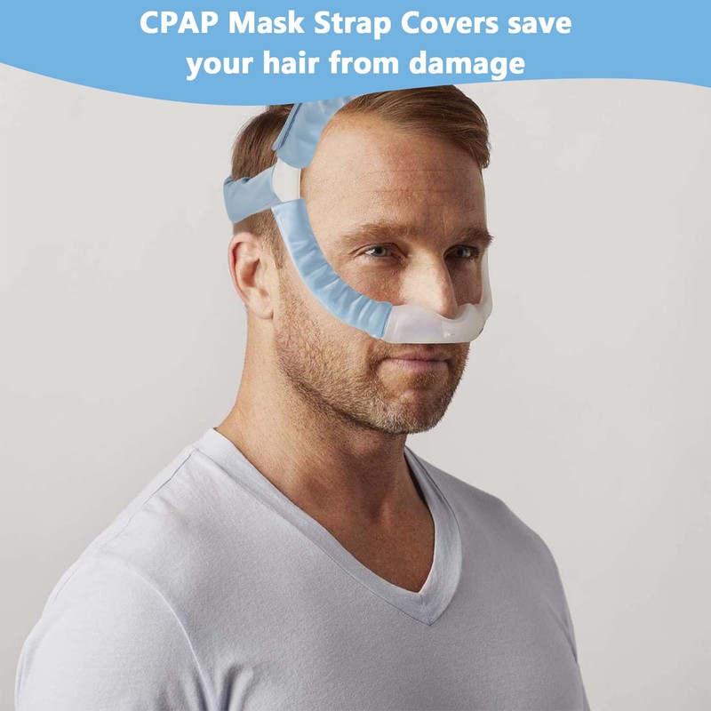 4 PCS Satin CPAP Strap Covers, Comfort CPAP Mask Cushions