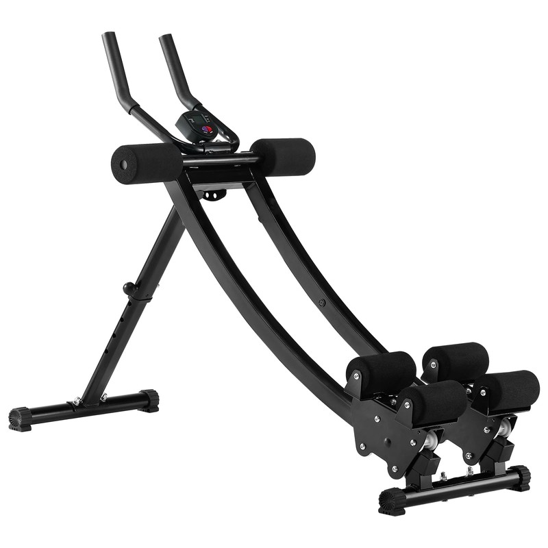 VEVOR AB Workout Machine, Dual-track Ab Workout Equipment at Home