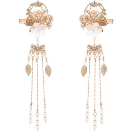 Lurrose Horquillas chinas para el pelo chinas, horquillas japonesas Hanfu, accesorio Hanfu, Oiran Geisha Antiquity