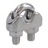 5mm Wire Rope/Cable Grip/Clamp Stainless Steel 316 Marine Grade 10