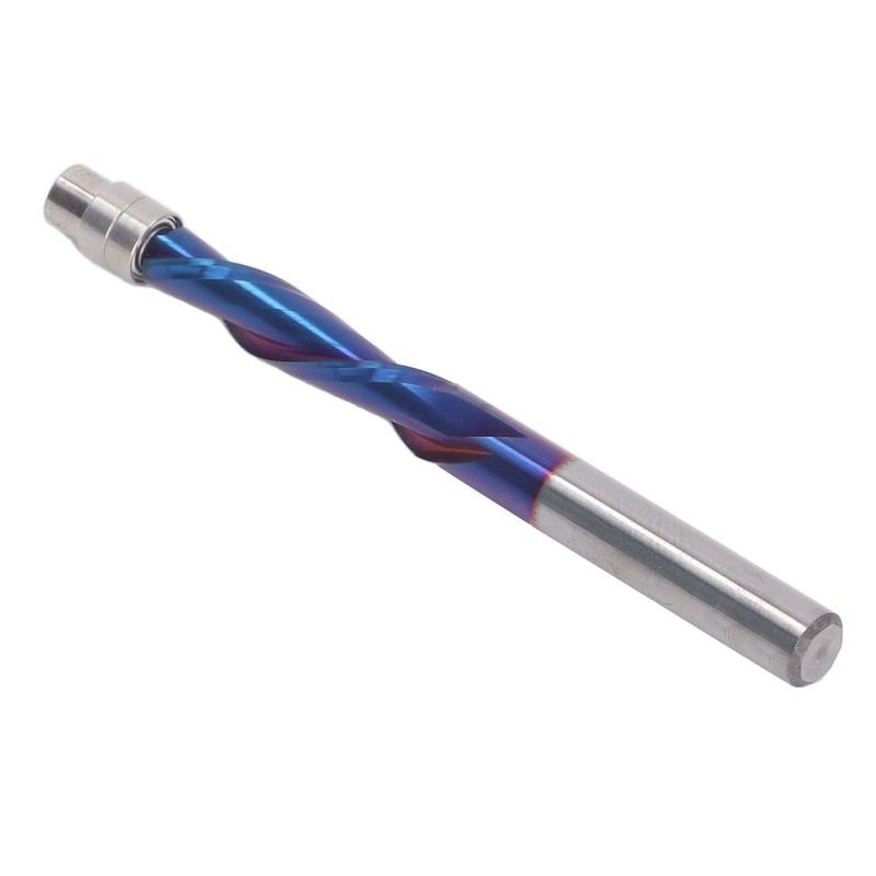 Flush Trim Bit Up Cutter CNC Spiral Milling Router 1/4