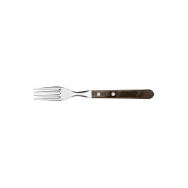 Tramontina Table Fork Polywood Long 8" Dark Dishwasher Safe Made in Brazil 21110/090 TRAMONTINA