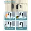 MeBantoo Updated U Patio Sliding Door Loop Lock Latch -