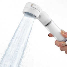 Binga Travel Filter Shower Head - Portable Water Filter with 3 Spray Modes for Travel and Hotel Use