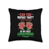 Venus Fly Trap Botanical Gardening Exotic Carnivorous Throw Pillow