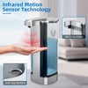 Automatic Liquid Soap Dispenser, 17oz, Touchless, Hands-Free Soap Dispenser, 4