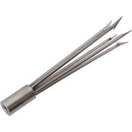 Cressi Paralyzer Tip for Pole Spear, 5 Barbed prongs, Paralyzer Tip 5 Barb Prongs