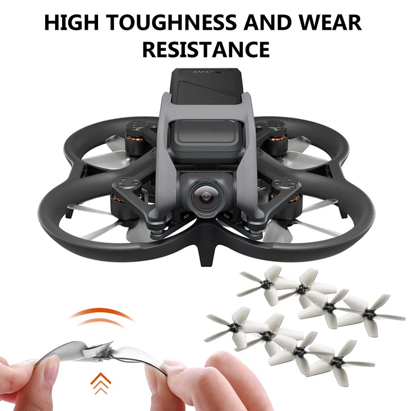 Hengrongshen Avata Propeller, 8 Pieces Drone Avatar Propeller with 20