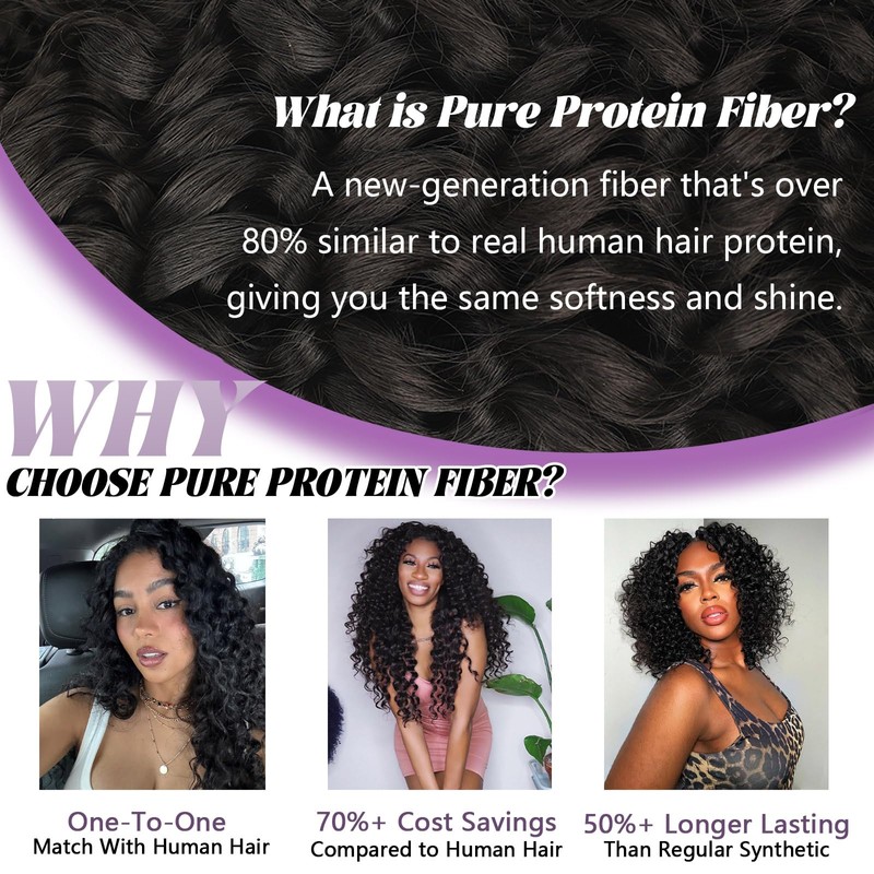 8 Packs Prelooped Boho Gogo Curl Crochet Hair(18 Inch, 4#)