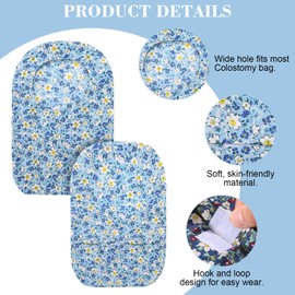 8 Pieces Stretchy Bag Cover Washable Pouch Liner for Women Men Lightweight Pouch Cover Protective Bags with Round Opening Care Protector Shower Wraps Cover Odor Reducing