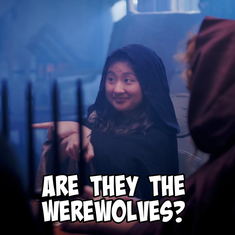 Bezier Games One Night Ultimate Werewolf Board Game, Black (BEZONUW)