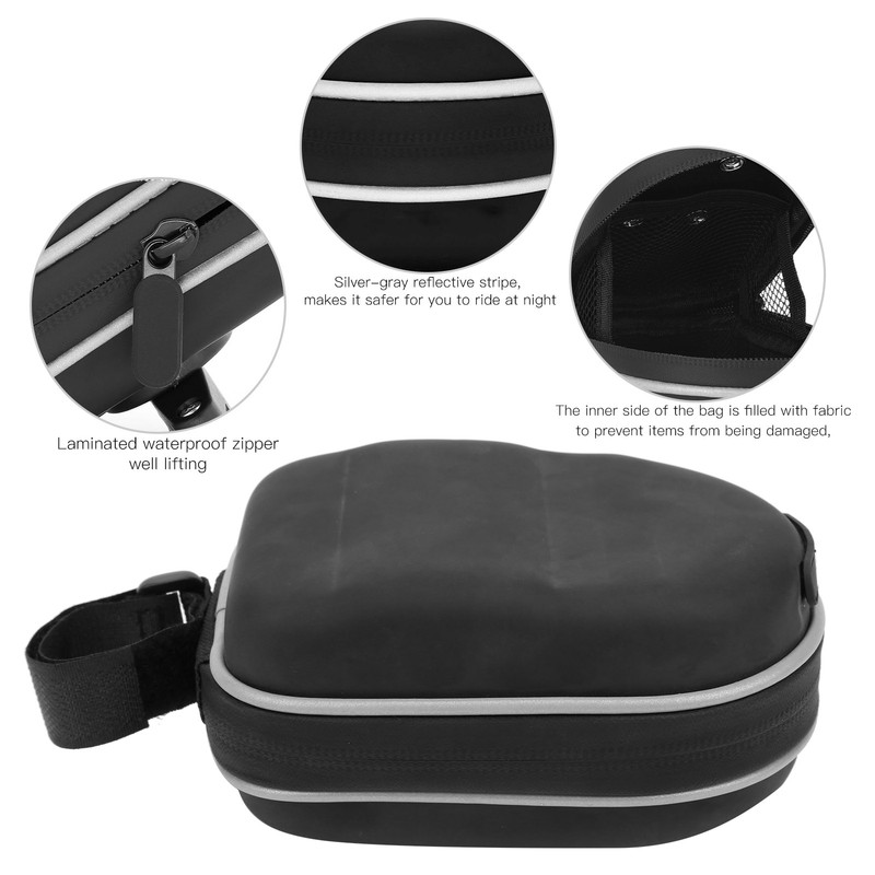 Bike Saddle Bag Cycling Waterproof EVA Bicycles Rear UnderSeat Pack