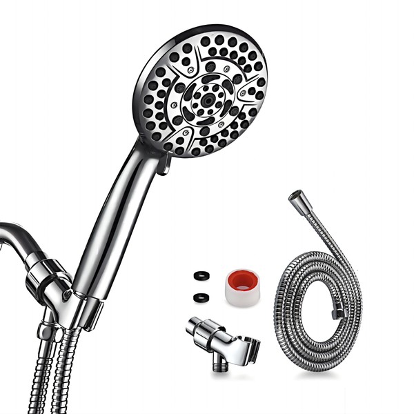Iopsk 10 Spray Shower Head with Handheld,High Pressure shower heads