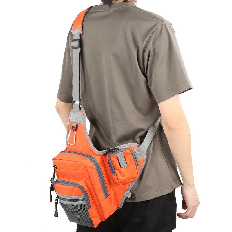 Fishing Bag Waist Outdoor Sport Multifuction Canvas for Cycling Mountain
