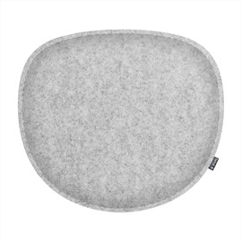 Feltd. Eco Felt Cushion Suitable for Verner Panton Chair Padded Including Non-Slip Coating (Fog)
