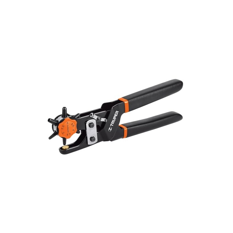 Truper PSA-9, Pinza sacabocados, mango ergonómico