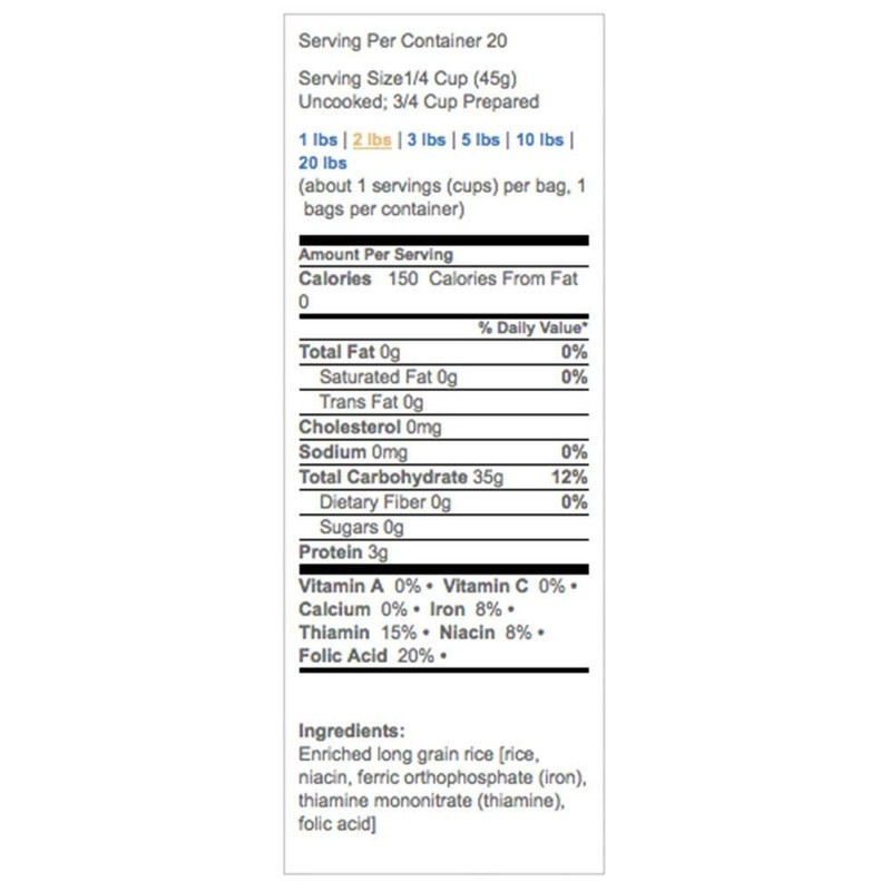 Mahatma Long Grain White Rice, 32 oz, 6-Pack