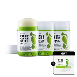 3 x 20g Silver Feet Care Sticks + 20 Foot Care Covers / 은율 풋 케어 스틱 20g 3개 +풋케어 커버 20매 증정