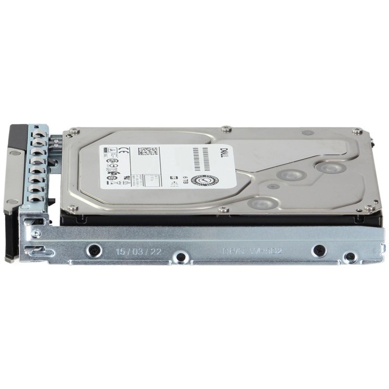Dell 6TB 7.2K 12Gbps NL SAS 3.5 HDD 512e (Renewed)